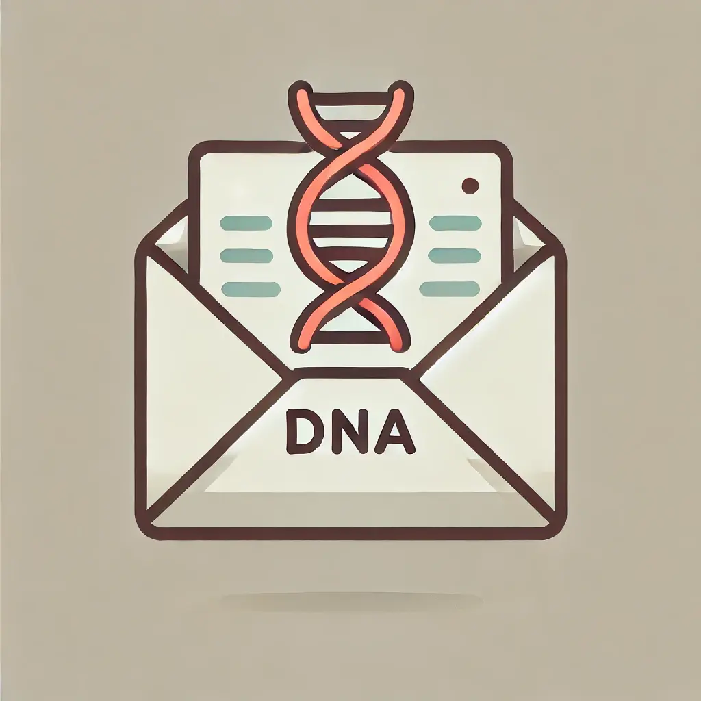 The results are in the mail in an envelope.